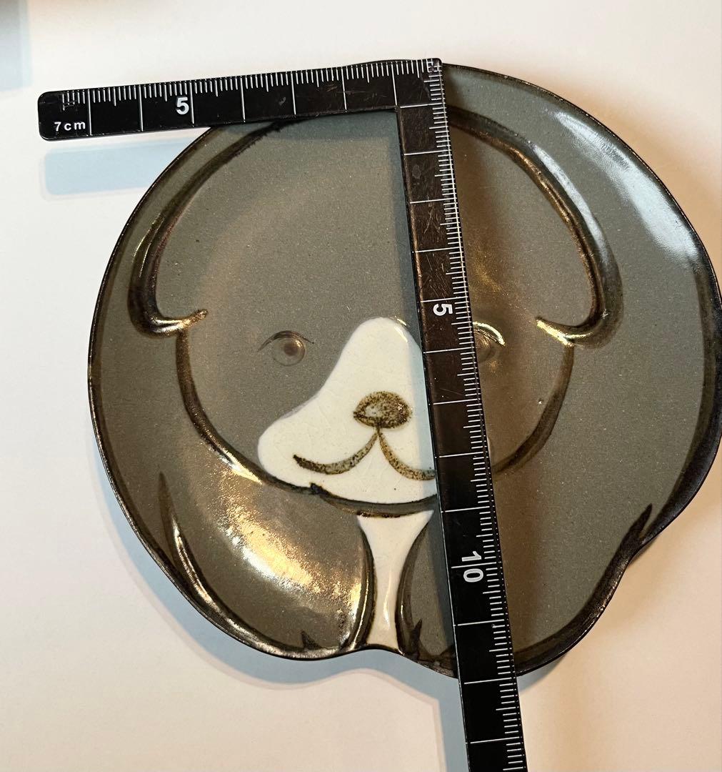 レア★六兵衛窯　未使用　仔犬小皿セット　神坂雪佳　中村芳中　清水焼　光琳画譜琳派