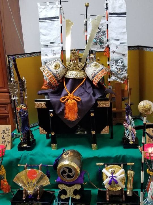 端午の節句 兜 飾り