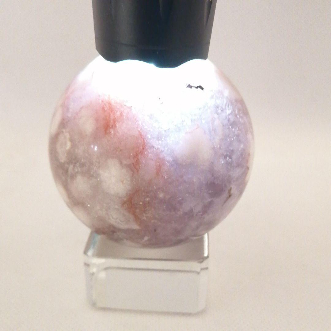 【新品】花束のよう模様とキラキラ結晶が楽しめるピンアメ　12-15