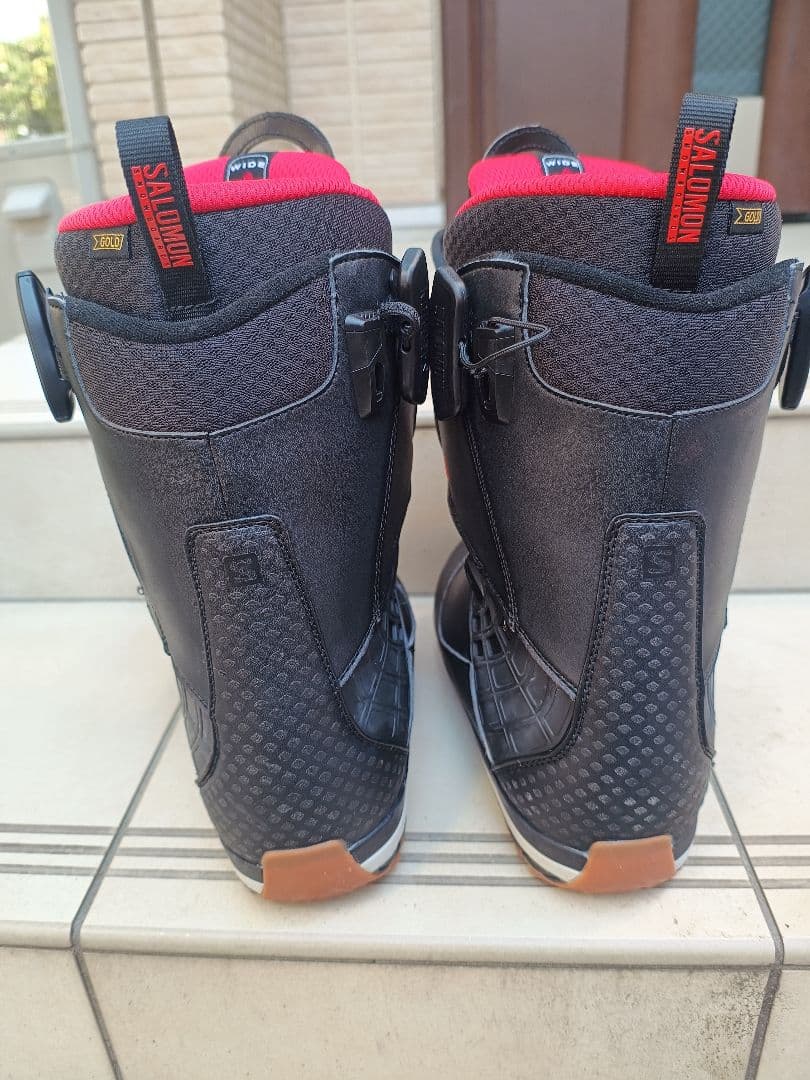 Salomon スノーボードブーツDIALOGUE X ブラック/レッド25cm