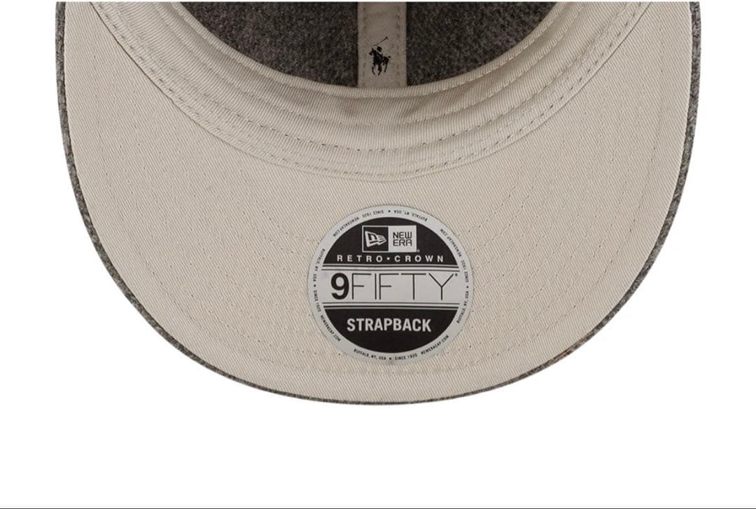 【AYK】ニューエララルフローレンキャップ グレー　RC9FIFTY