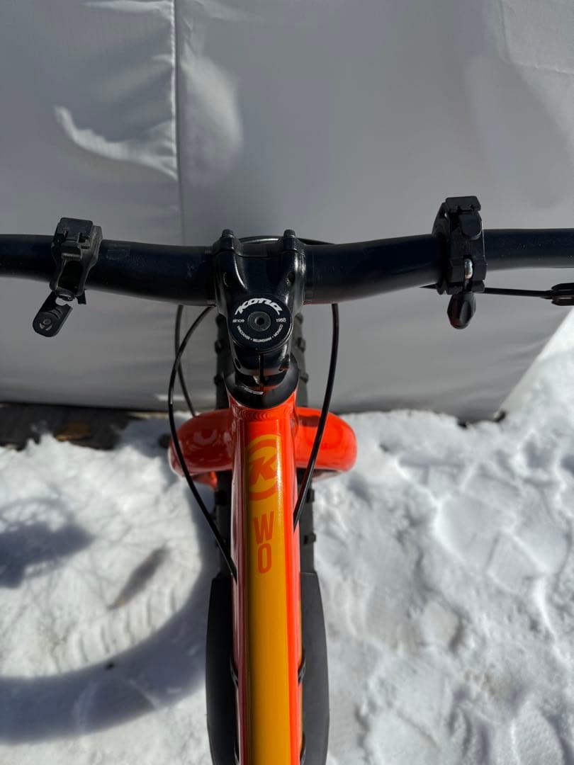 KONA WO 2018 ファットバイク　サイズM 中古　 けんた。