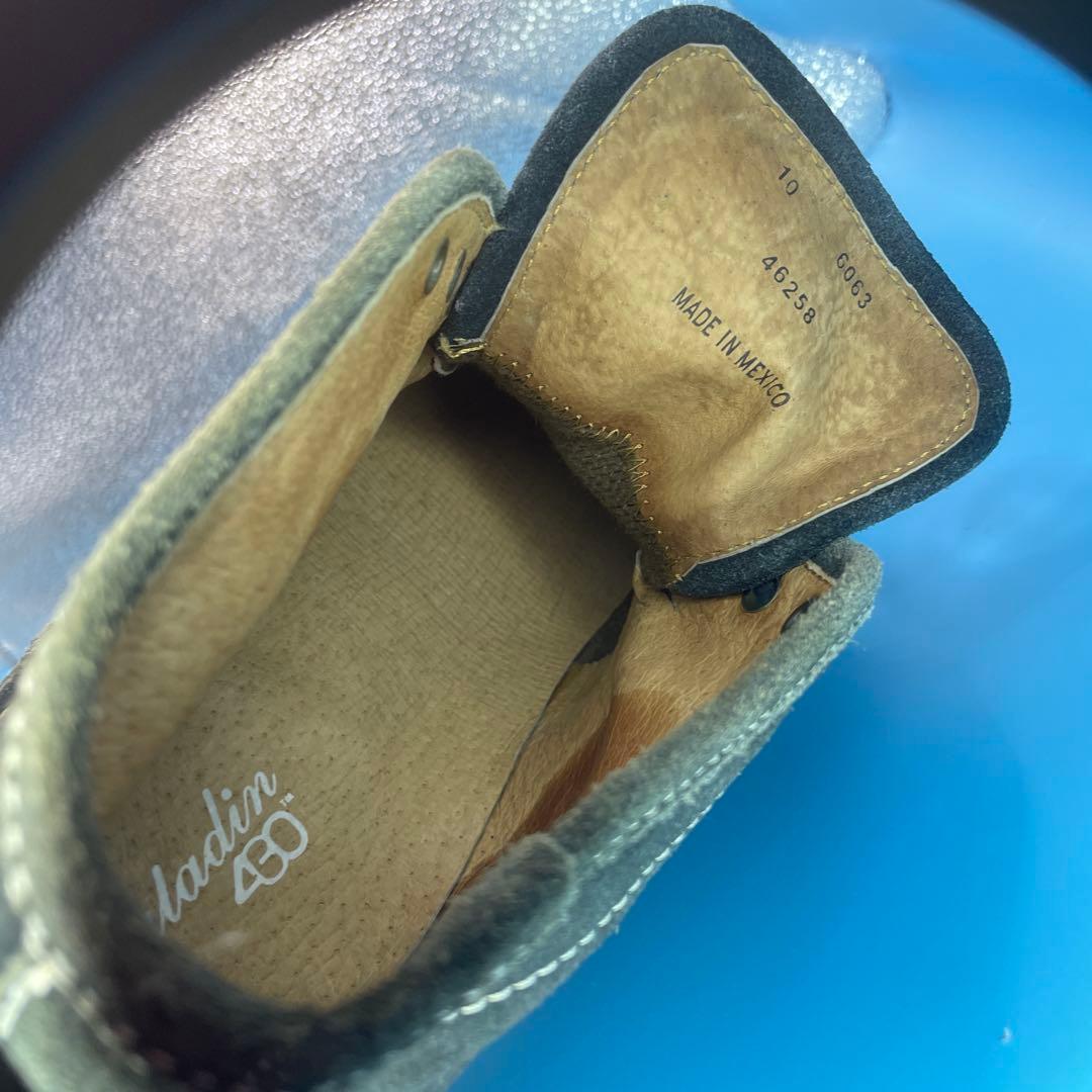 430×パラディン　チェッカブーツ　コラボ　限定モデル　モカシンブーツ　28㎝