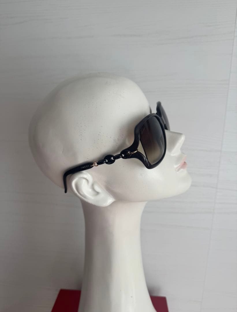 GUCCI サングラス　ダークブラウン 大きめ