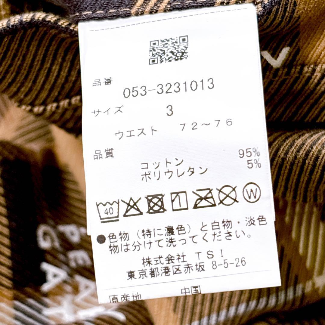 【2023年モデル⭐️サイズ3⭐️極美品】パーリーゲイツ　ゴルフパンツ　総柄　メンズ