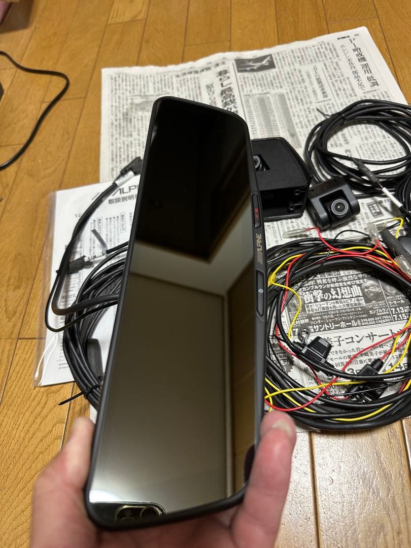 アルパインDVR-DM1200A-IC-AV-40 アルファード/ヴェルファイア