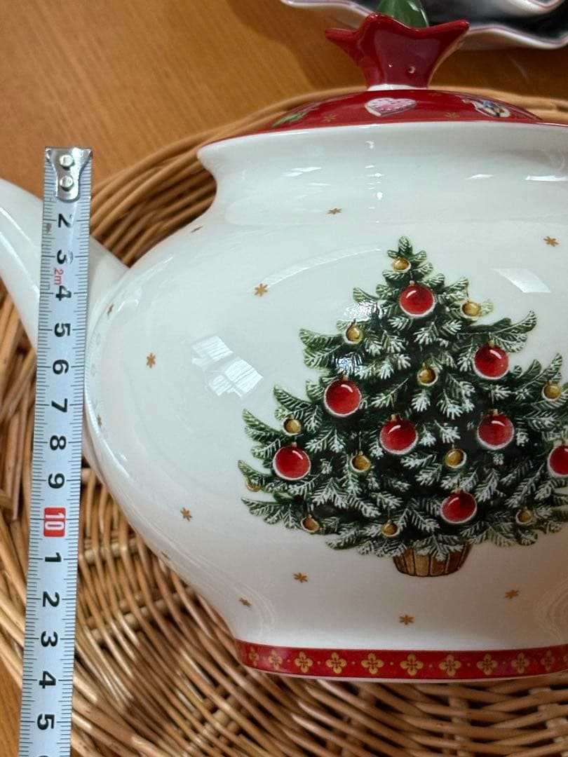 Villeroy & Bochビレロイ&ボッホ　ティーポット　クリスマス柄