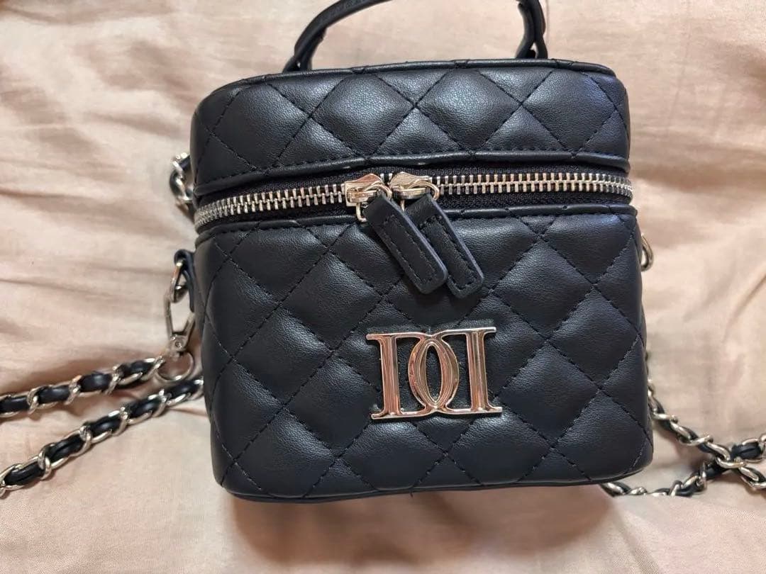 Darich 【シルバーパーツ】キルティングスクエアミニバッグ