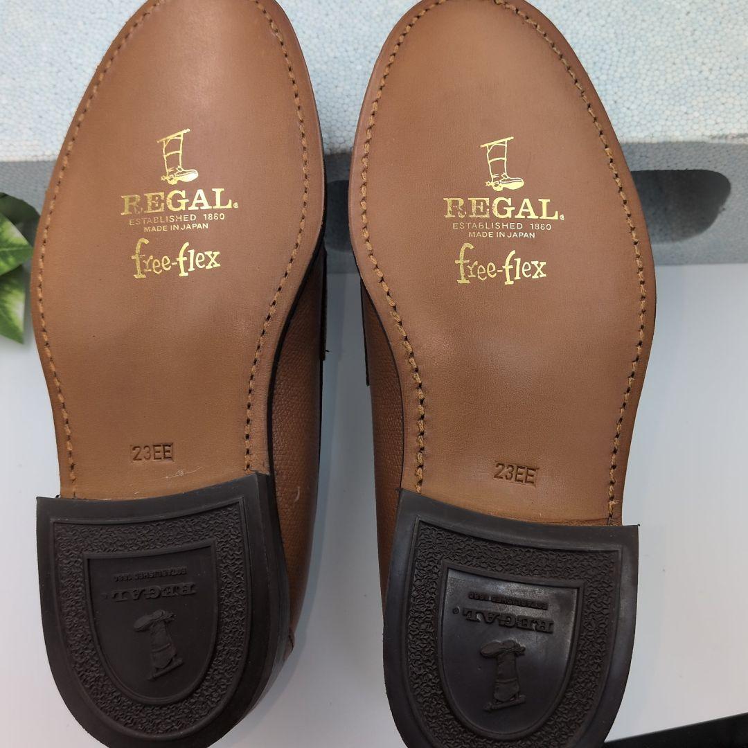 REGAL タッセルローファー 茶 23cm EE 日本製