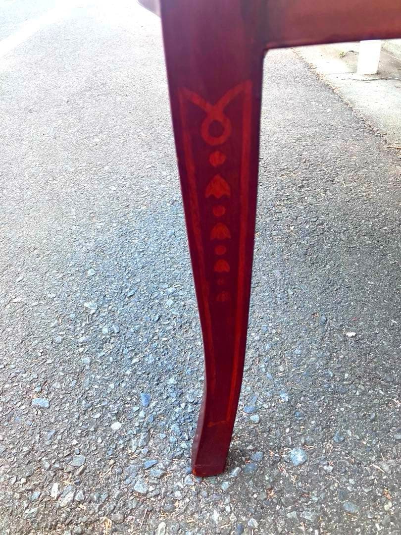 イギリス 本革ビンテージチェアー プレート刻印有り逸品