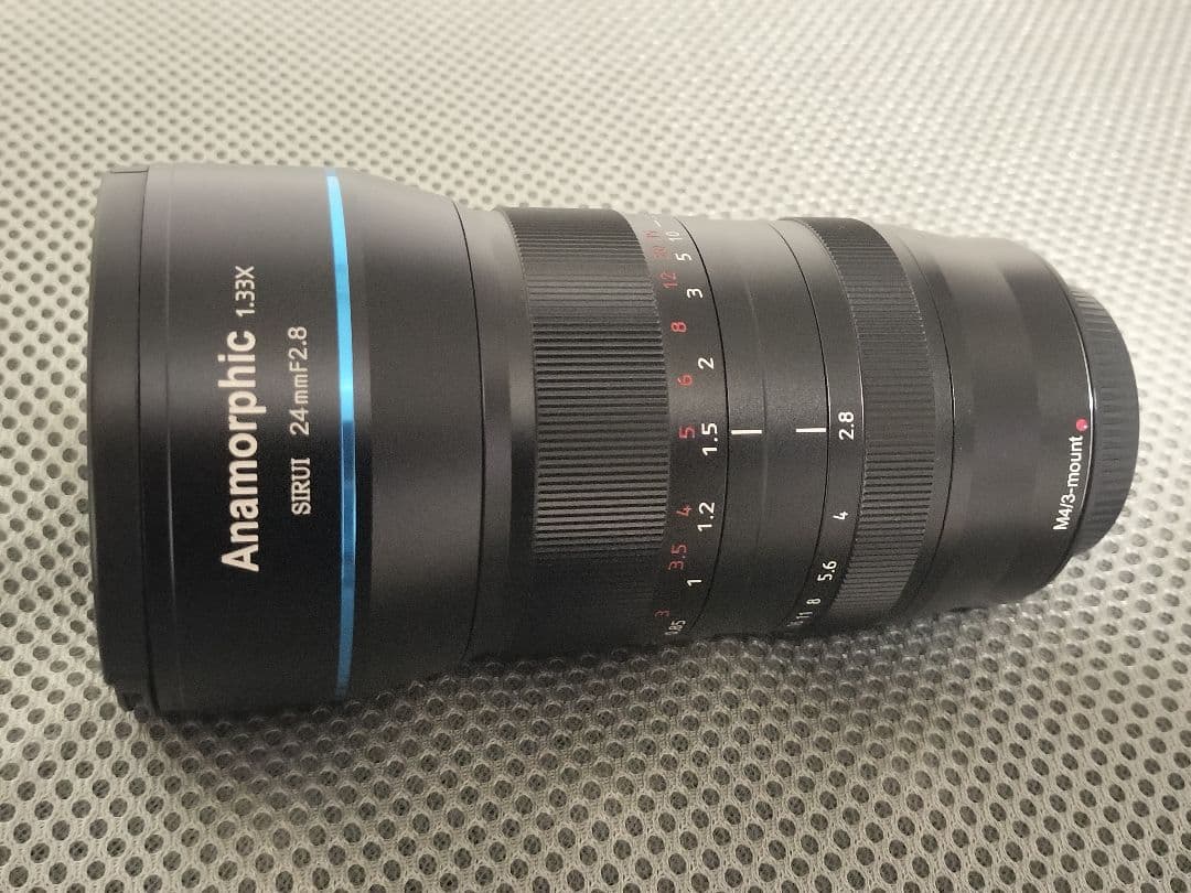 SIRUI 24mm F2.8 アナモルフィック　マイクロフォーサーズ　GH5