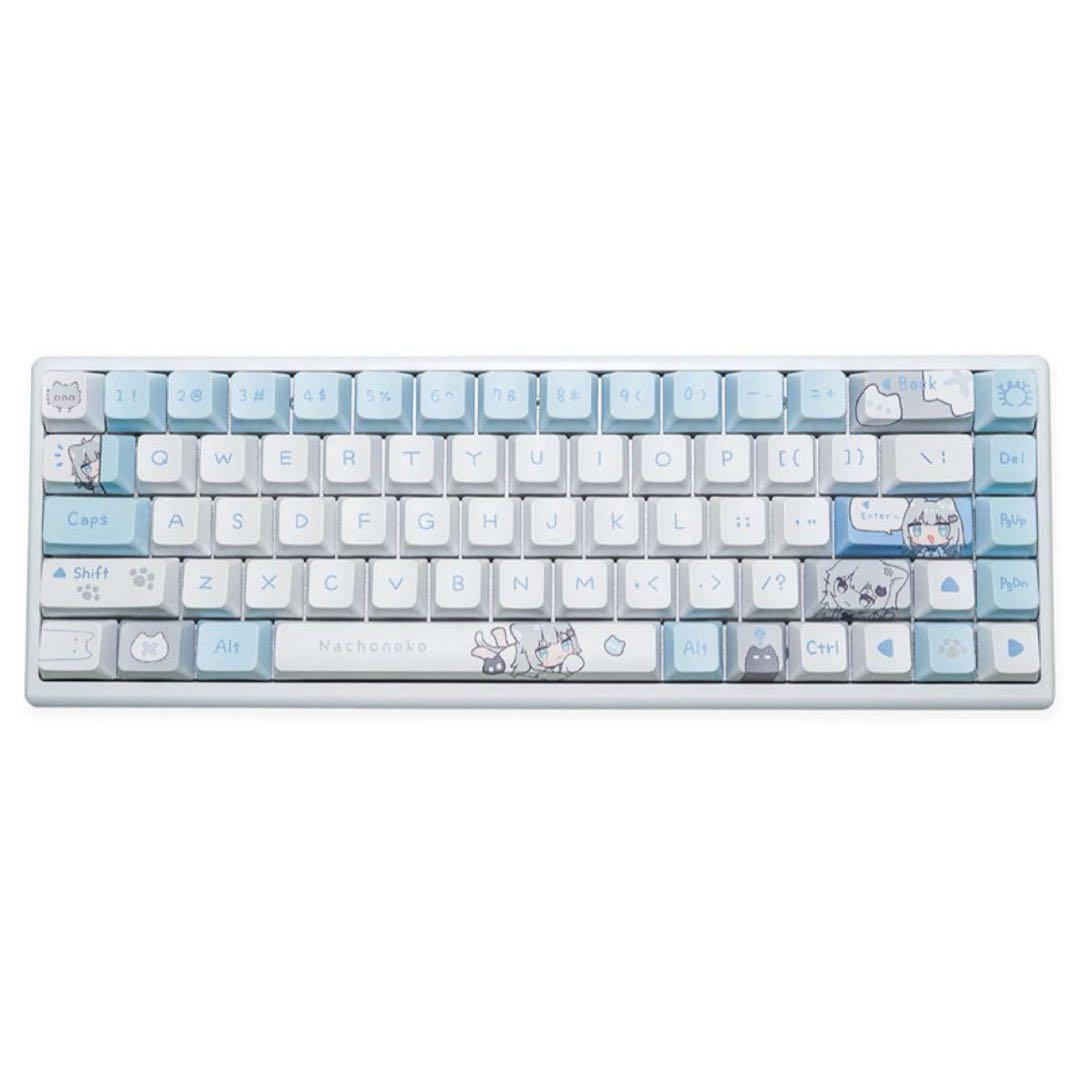 m*n様 ふもコレ × Nachoneko キーボード なちょ猫 かるび