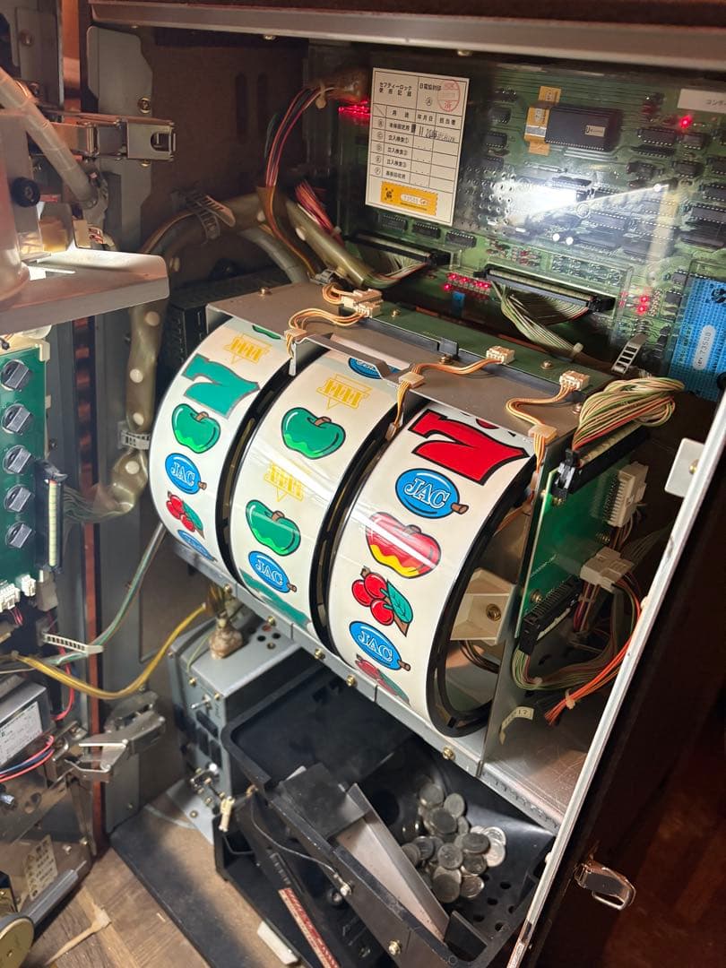 【通電確認済み】パチスロ実機 コンチネンタル4XZ 昭和レトロ