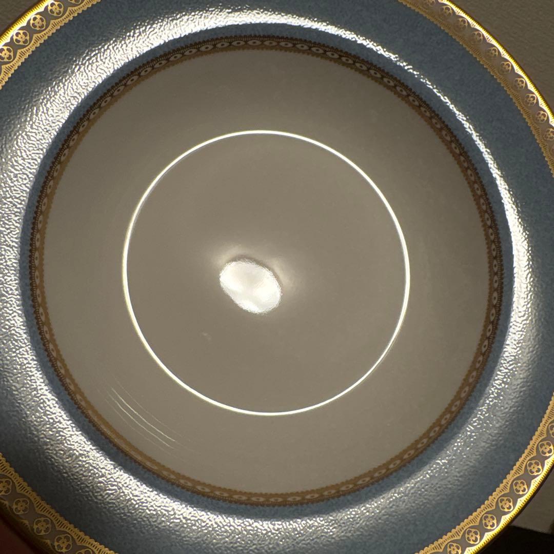 ウェッジウッド　ユーランダー　ペールブルー　スーププレート　パスタプレート