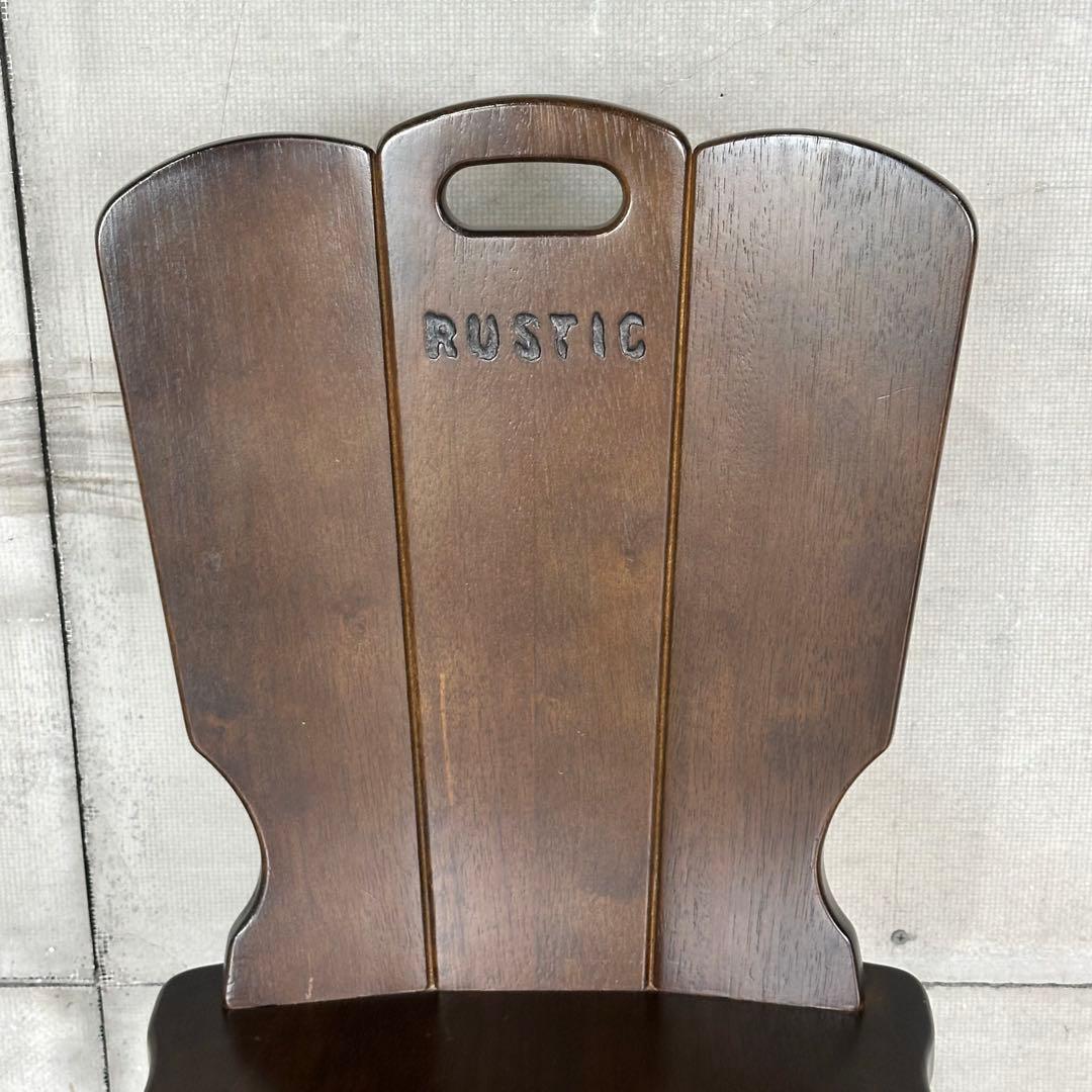 ✦karimoku✦ カリモク RUSTIC チェア／ニング 椅子／昭和レトロ①