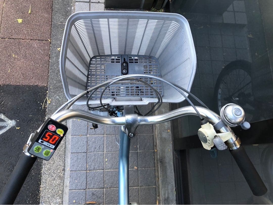 中古電動自転車 ブリヂストン アシスタ3輪 スカイブルー 横浜№3176