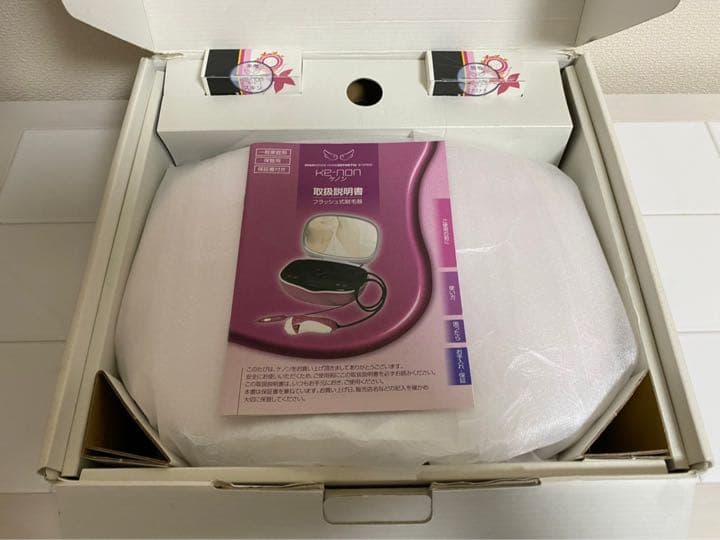 ケノン　フラッシュ式脱毛器　NIPL-2080 Ver.4.1 ke-non