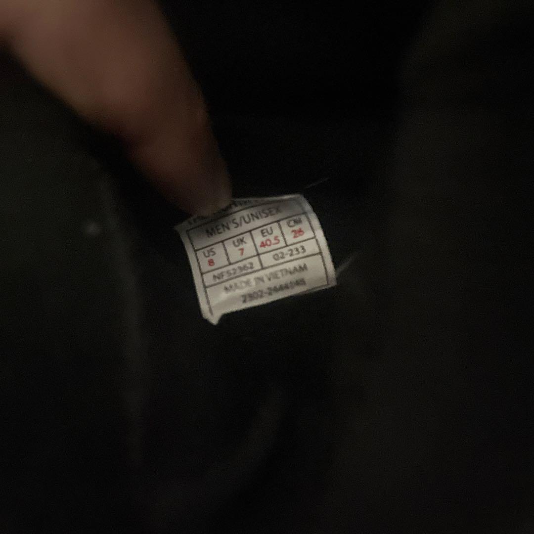 THE NORTH FACE ブラックブーツ SHELTERKNITMIDWR