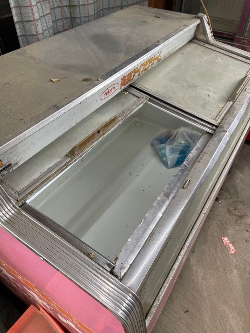 メルカリ家財便送料12000円込アイス冷凍庫　Kaneboアイスクリーム　業務用