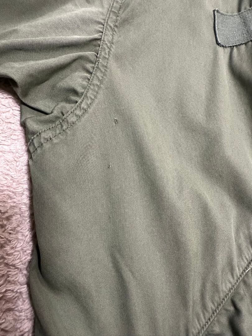 【米軍実物】M-65フィッシュテール　M-51フード付き　XL　70s