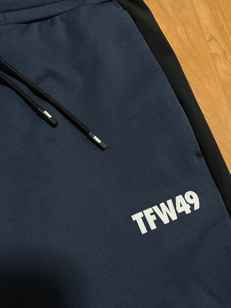 TFW49 スウェットパンツ　ネイビー　XL ジャージ　フリース　ゴルフ