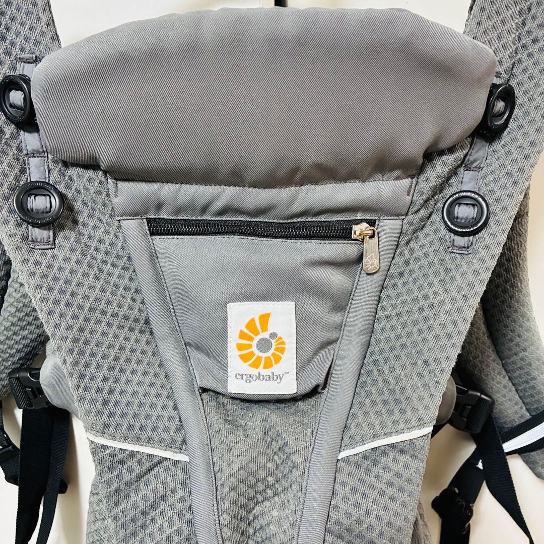 ぴぴ美 エルゴベビー 抱っこ紐 オムニブリーズ　グレー