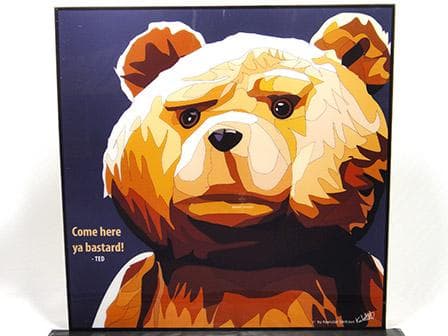【あ・新品 No 22】 ポップアートパネル テッド TED 映画