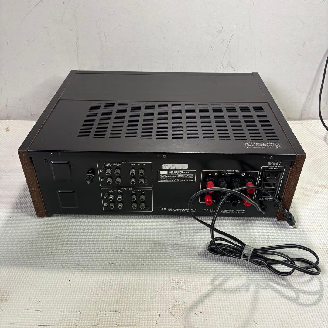 サンスイ　AU-D607G EXTRA プリメインアンプ　通電のみ
