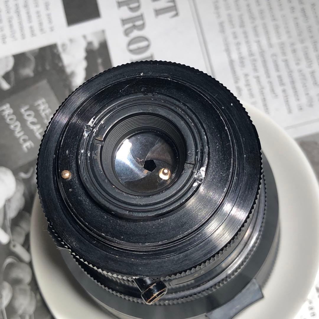 映画向け　希少iscoramananamorphic 50mm f2.8 m42