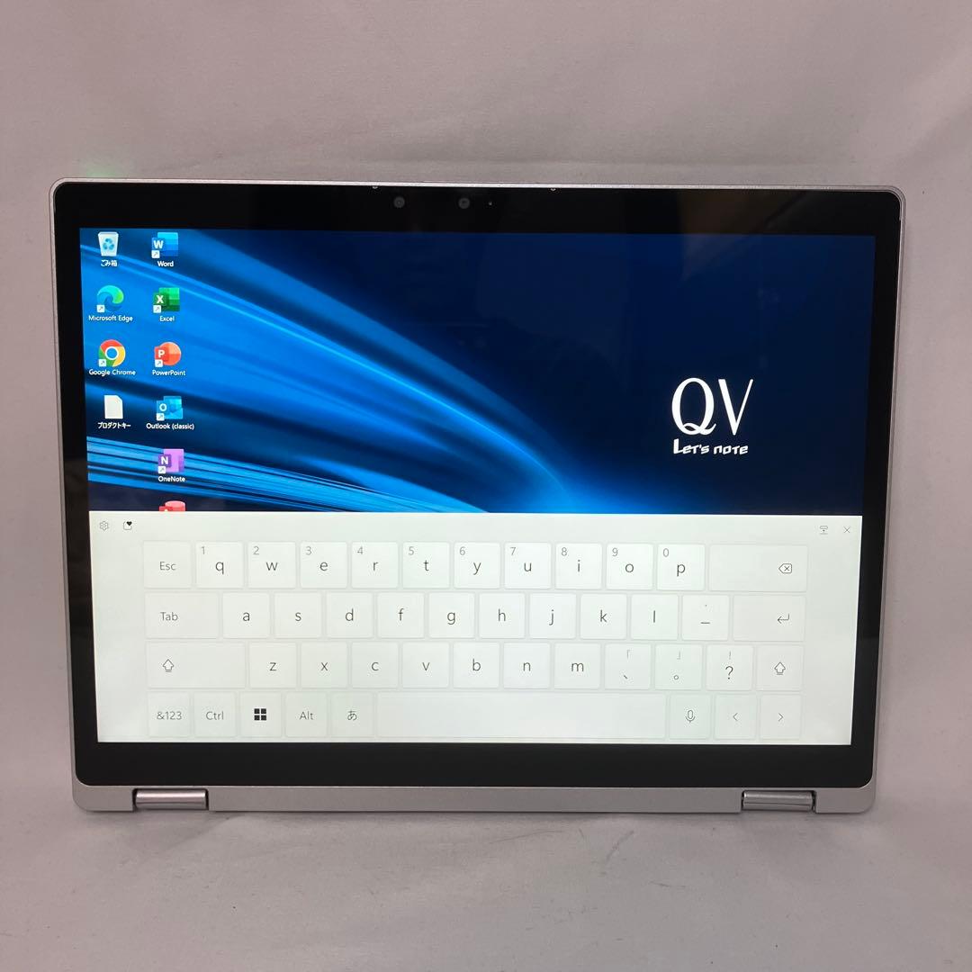 準美品 CF-QV9 i5 8GB 256GB WQXGA+ オフィス2024