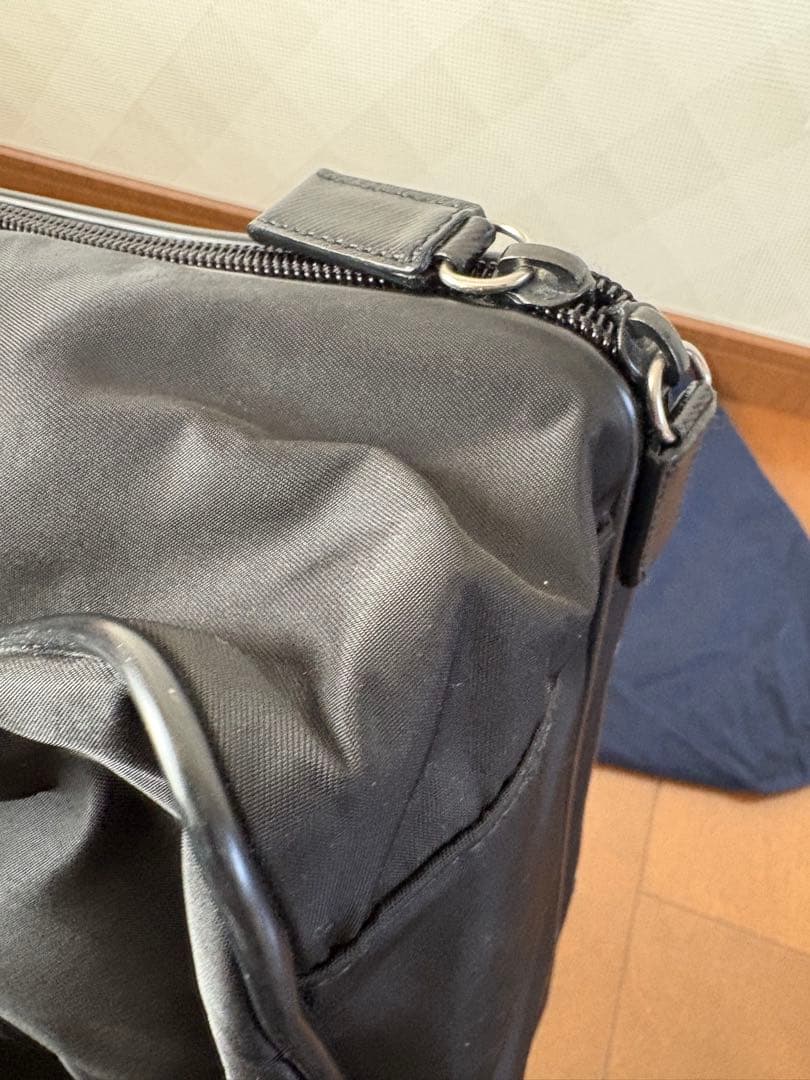 PRADA プラダ ビジネスバッグ ブリーフケース ナイロン 三角ロゴ 黒