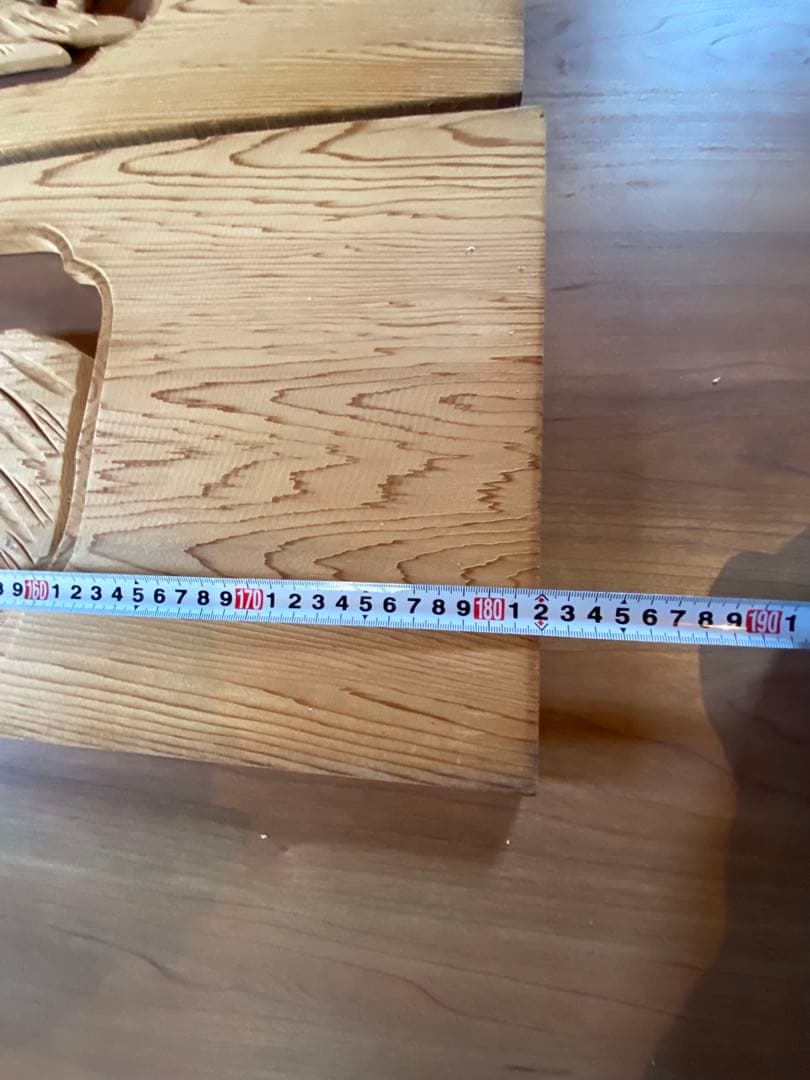 彫刻欄間2枚1組⓴