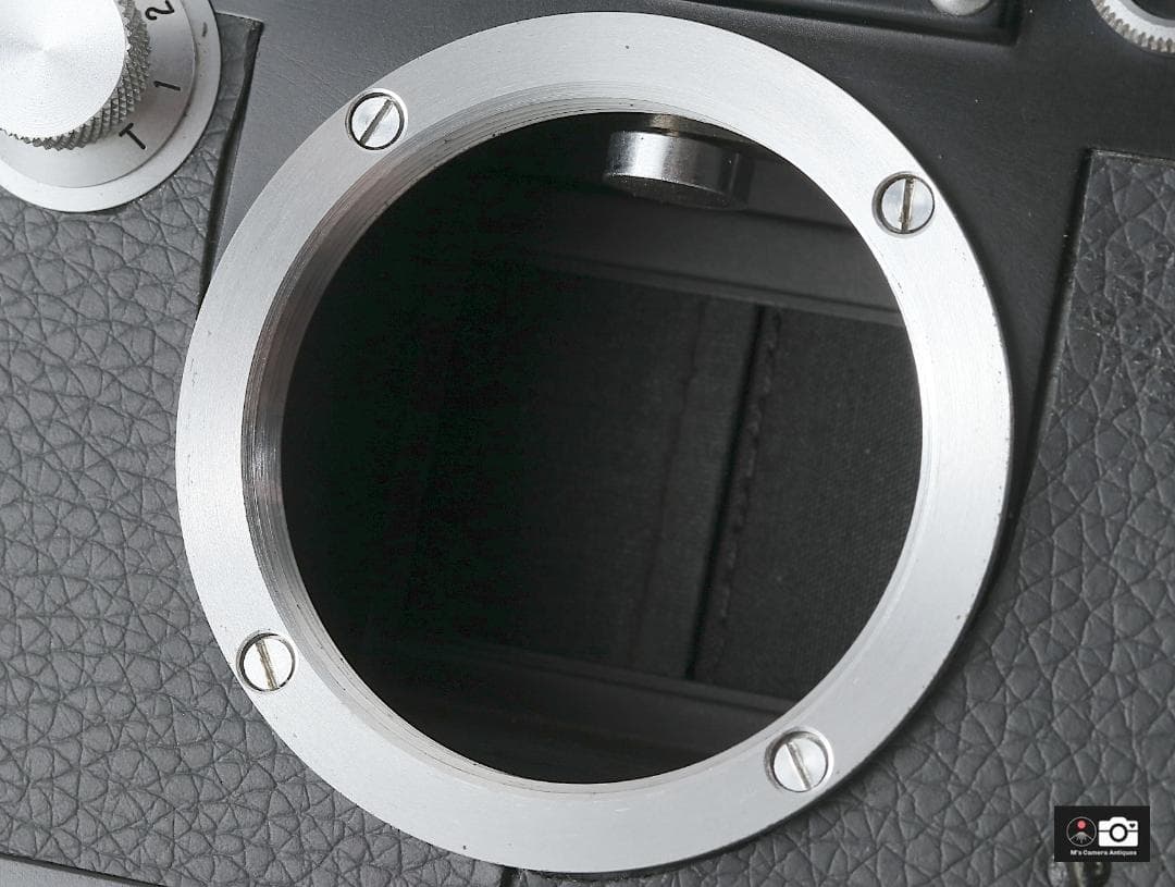 実用美品 Leotax F ブラック シャッター調整済