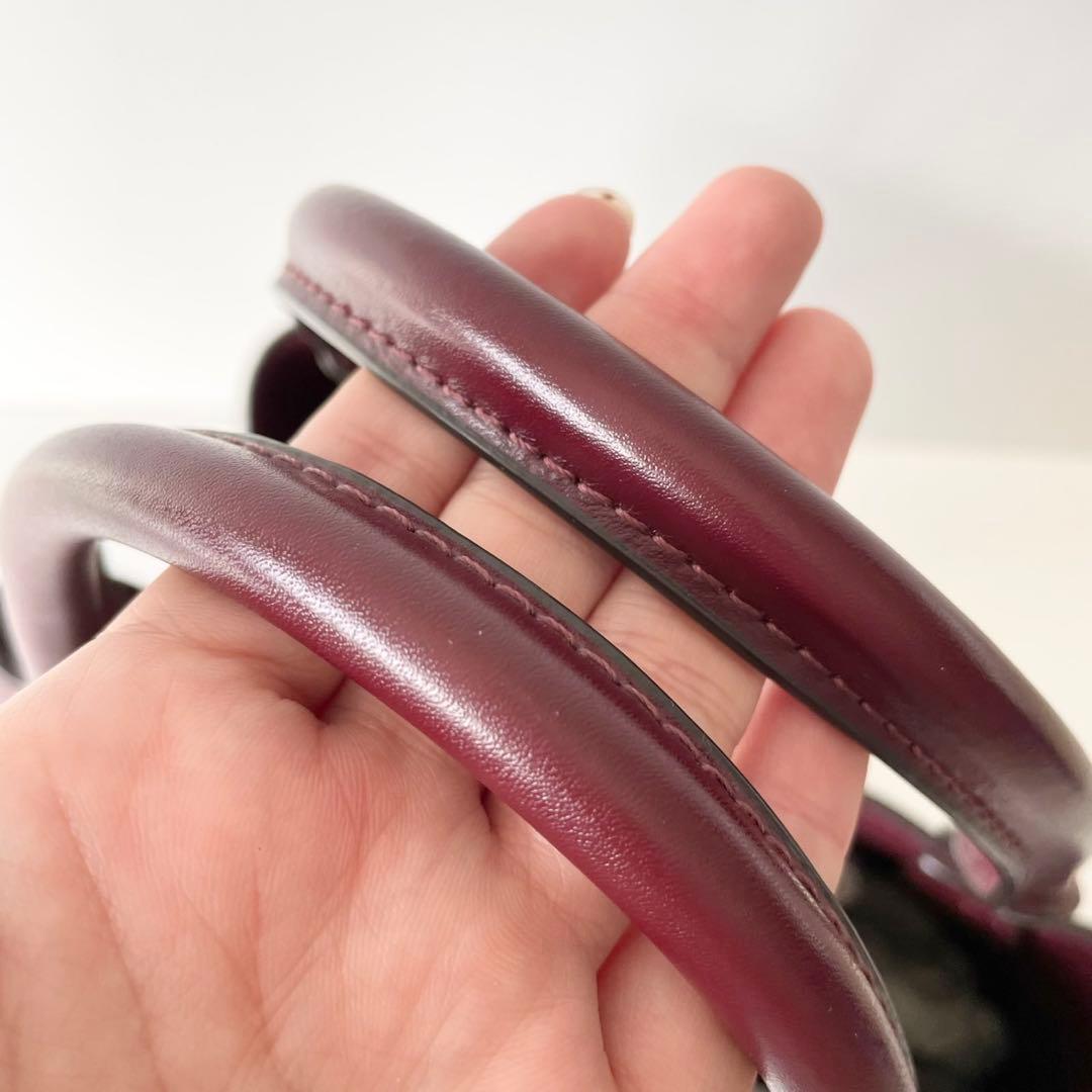 【ほぼ新品】MICHAEL KORS 2way ハンドバッグ サッチェル MK