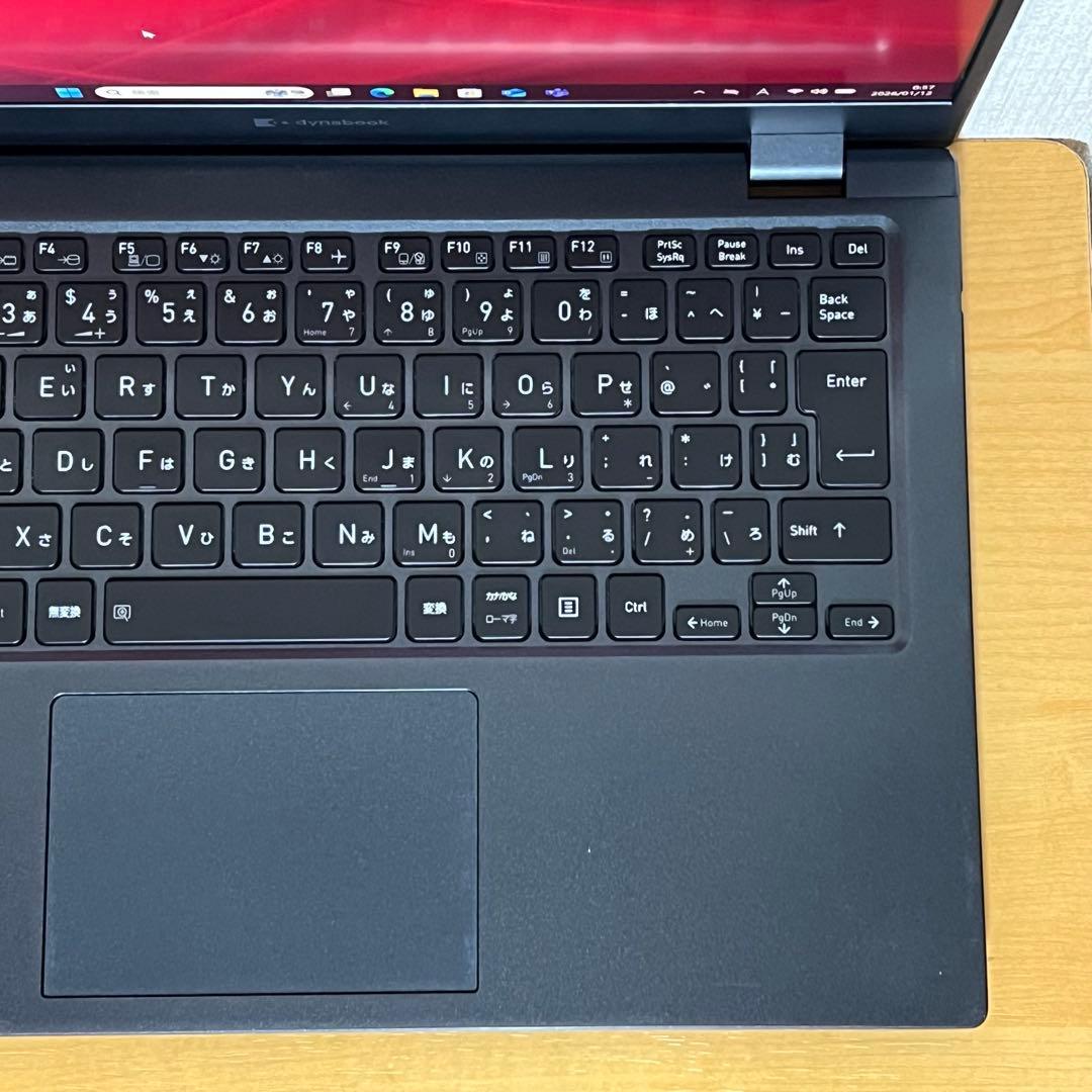 【中古美品】DYNABOOK G83/HS i5第11世代8GBメモリ／オフィス
