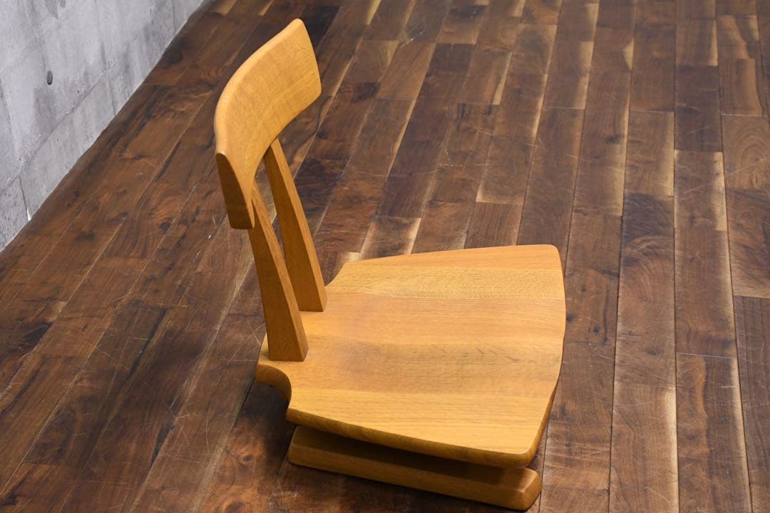 EFK105 飛騨産業 希少シリーズ 円空 SE250 座椅子 回転ベース 板座