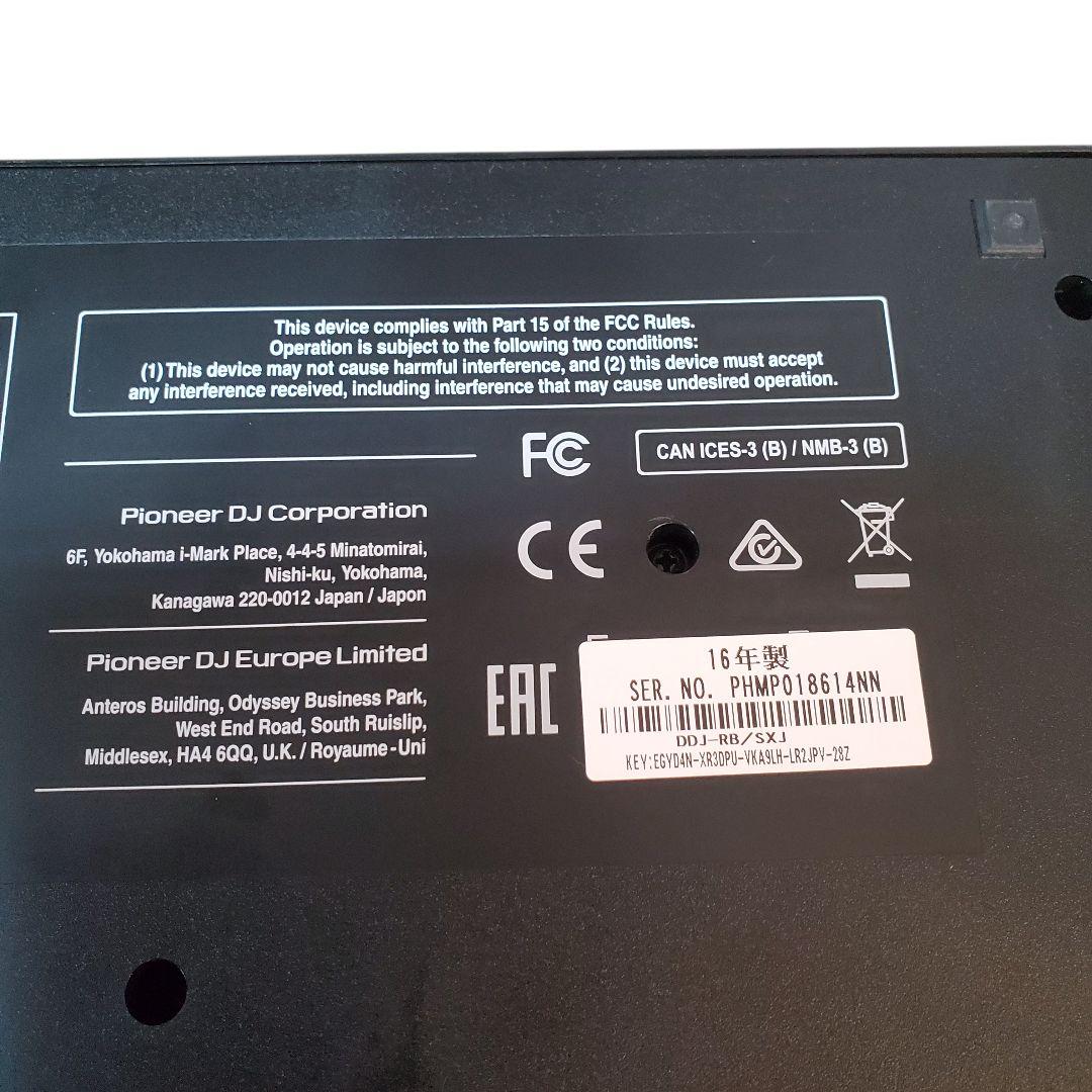 【状態良好】Pioneer DJ DDJ-RB 2016年製　パイオニア