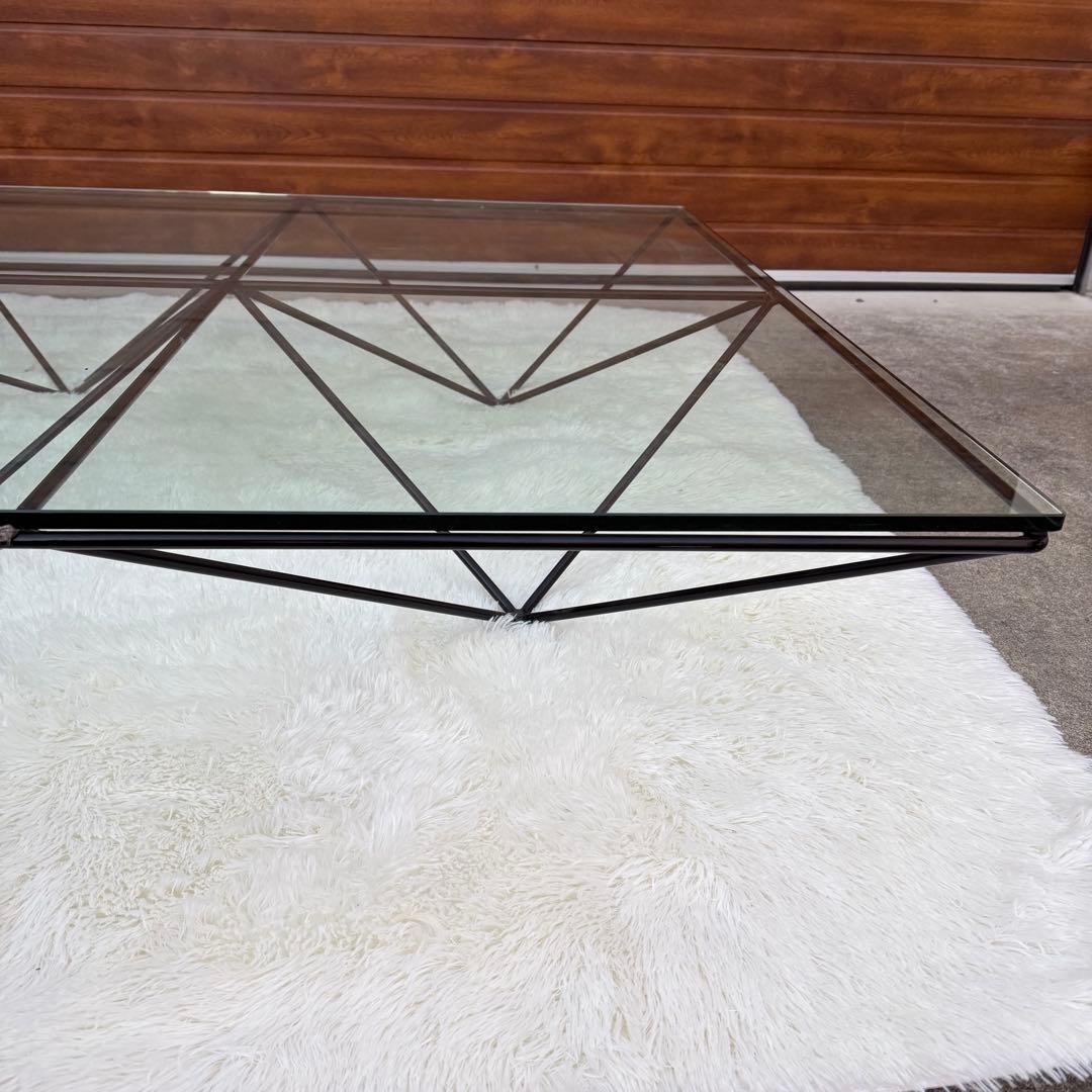 美品 B&B italia ALANDA ガラステーブル 購入価格67万