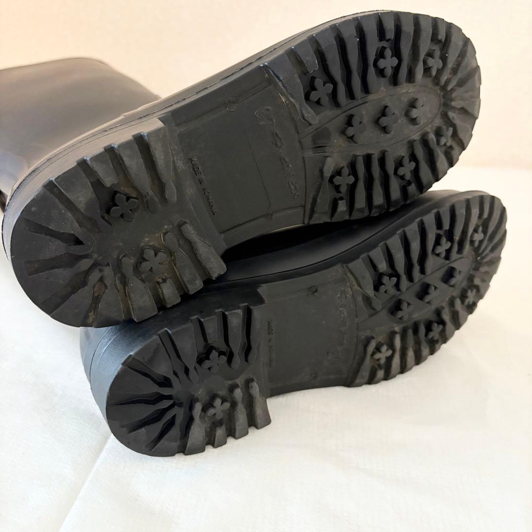 【定価3.85万円】MACKINTOSH レインブーツ 長靴 37 ブラック