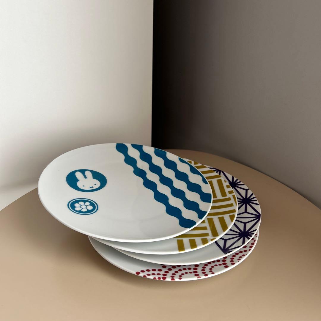 ミッフィー 有田焼 食器 皿 陶器 和 フジパン 希少 レトロ アンティーク 器