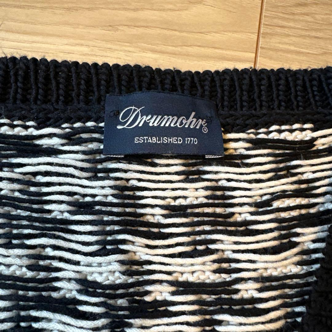T*H様 シルク入り　Drumohr メンズニットベスト