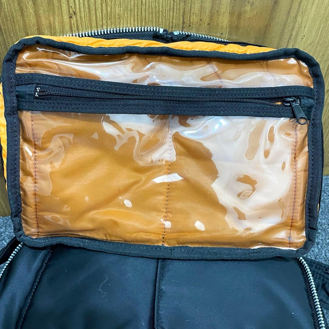 美品 廃盤品✨ PORTER タンカー ２層 ブラック ショルダーバッグ