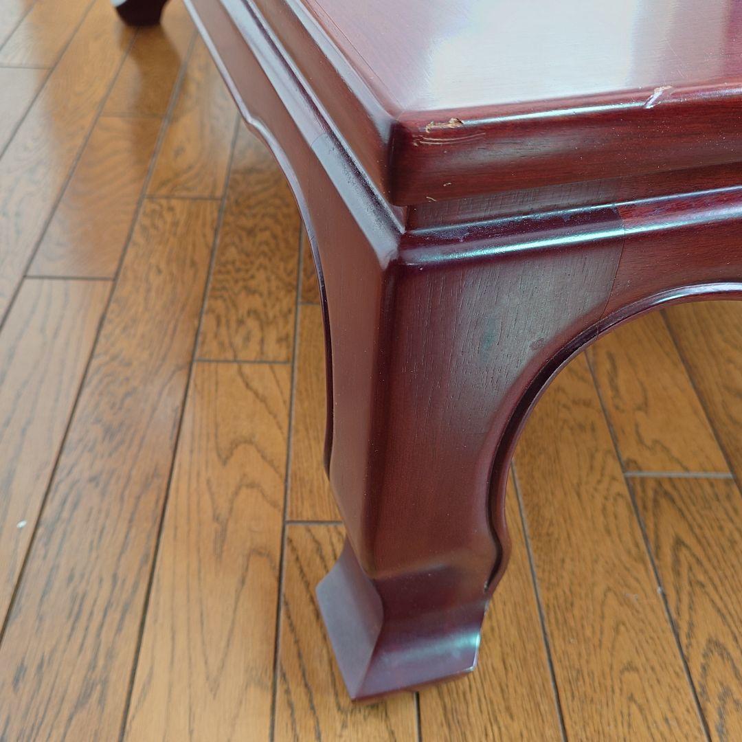 カリモク　ローテーブル　机　アンティーク家具