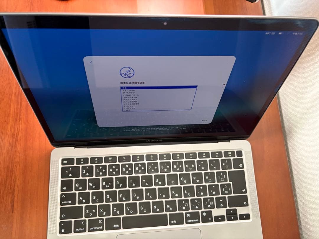 Apple アップル純正 MacBook Air M1 2020 256GB