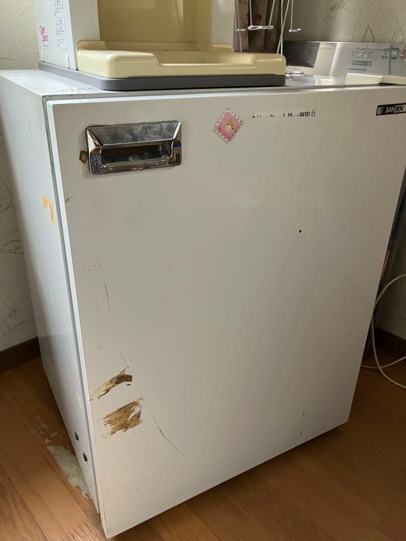 サンデン SANDEN ソフトクリーム機 ワンショット & 専用冷凍庫付