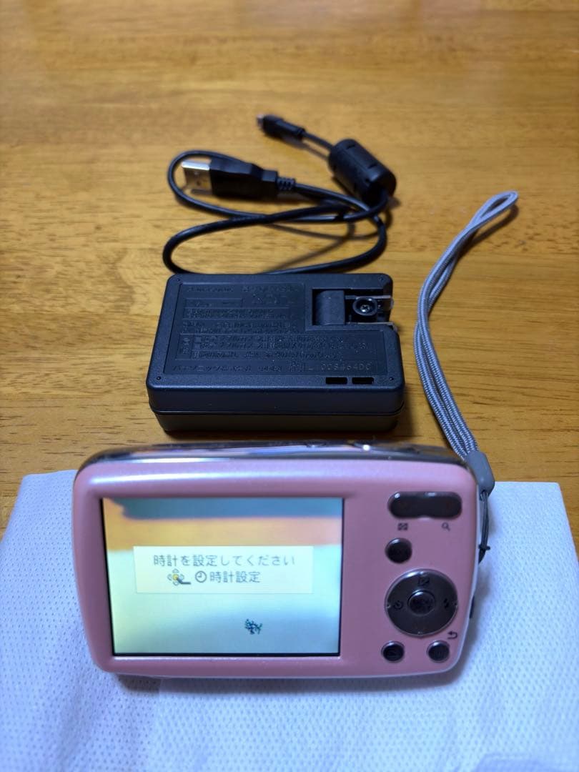 LUMIX DMC-S1デジタルカメラ ピンク