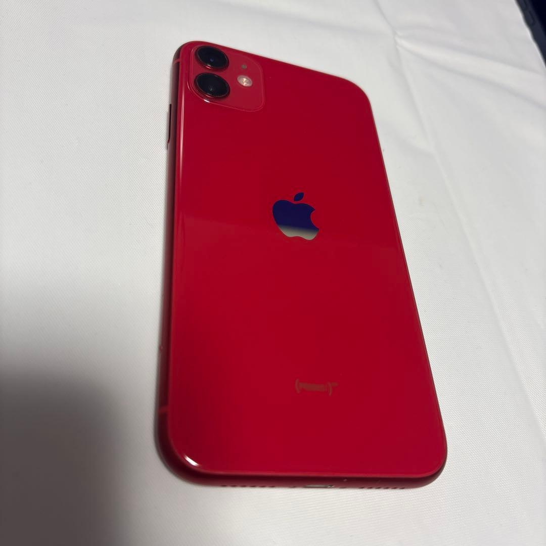iPhone11 本体　64GB レッド箱付き