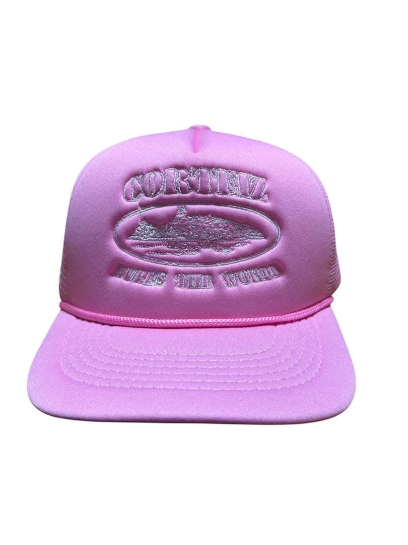 Corteiz コーテイズ メッシュ キャップ ピンク