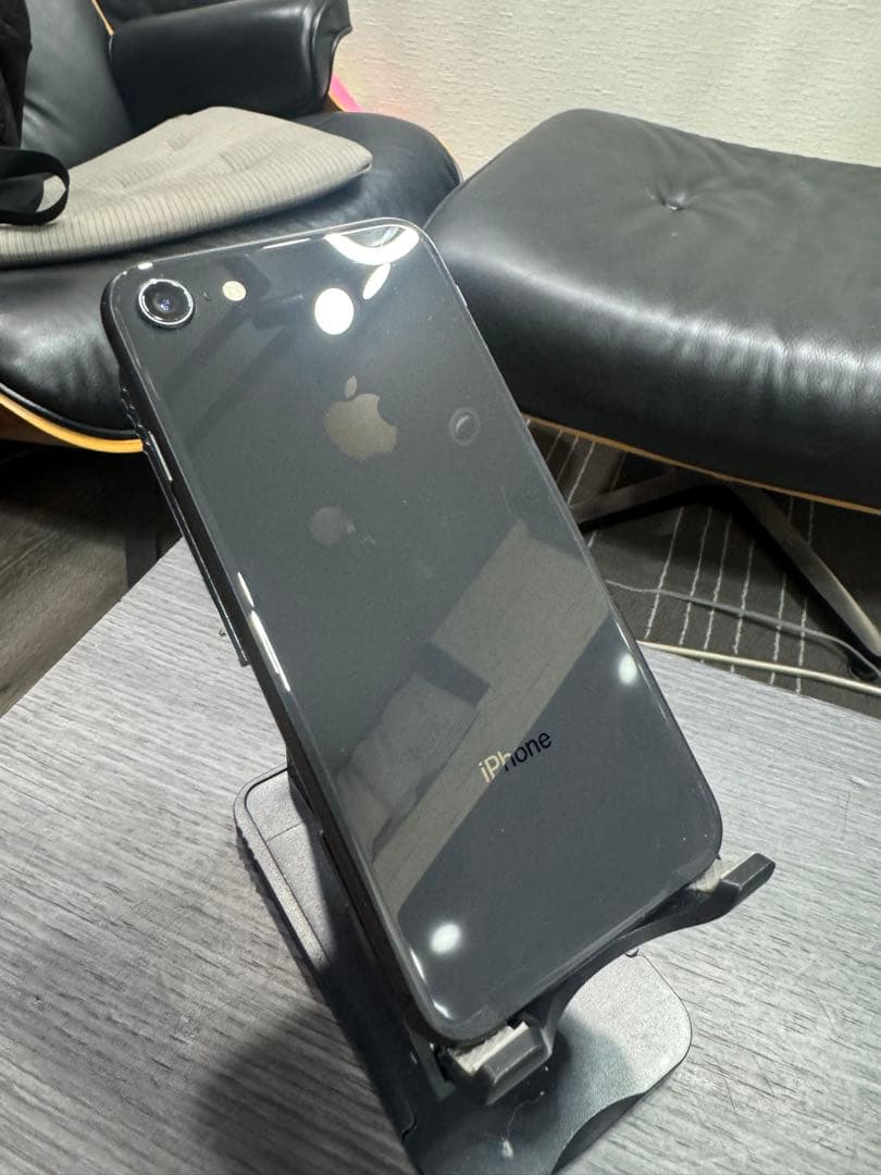 Apple iPhone 8 スペースグレー 本体64GB シムフリー12-1