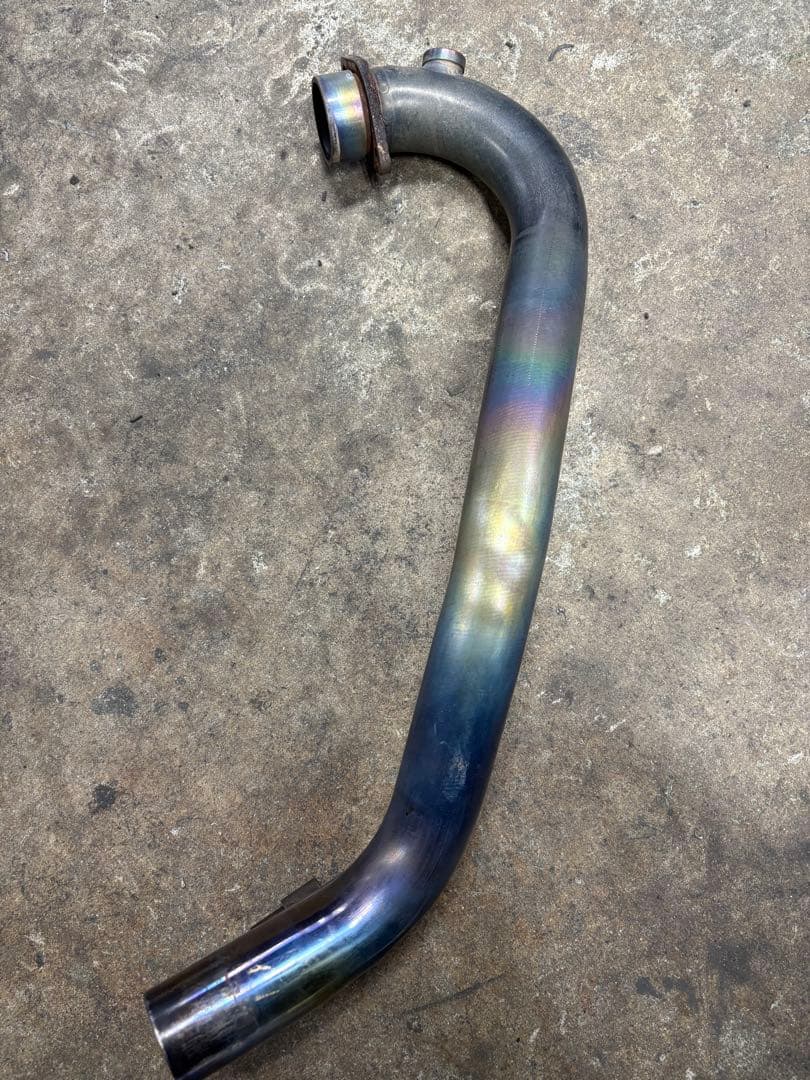 オーバーレーシング フルエキチタンメガホン MANXTYPE SR400(FI)